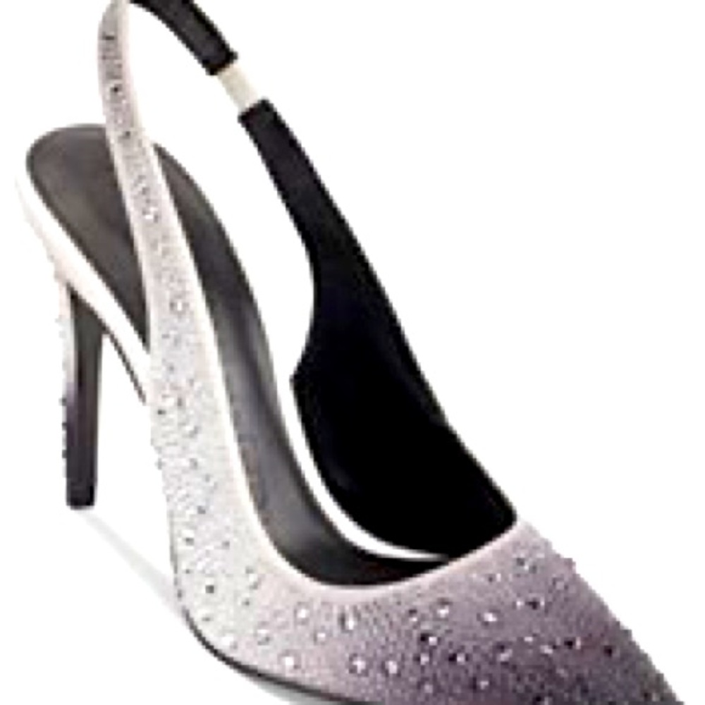 KARL LAGERFELD PARIS WOMEN SLINGBACK POINTED-TOE HEEL SHOES. GORGEOUS. NEW. 5.5